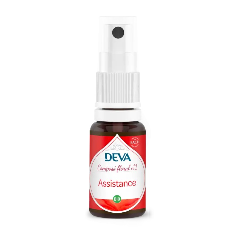 Composé floral Assistance Deva spray 15 ml DEVA  dans votre magasin bio en ligne Etiketbio.eu