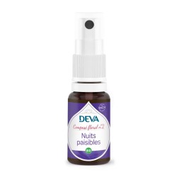 Composé floral Nuits paisibles Deva 15 ml DEVA  dans votre magasin bio en ligne Etiketbio.eu