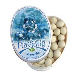 Bonbons menthe bio Les Anis de Flavigny 50g Anis de flavigny  dans votre magasin bio en ligne Etiketbio.eu
