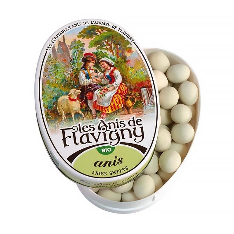 Bonbons anis bio Les Anis de Flavigny 50g Anis de flavigny  dans votre magasin bio en ligne Etiketbio.eu
