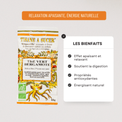 Biopastille thé vert bergamote Biopastille 15g Biopastille  dans votre magasin bio en ligne Etiketbio.eu