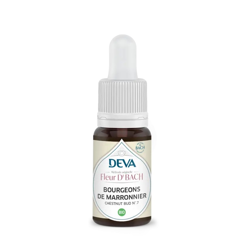 Fleur de Bach Bourgeons de Marronnier n°7 DEVA 15ml DEVA  dans votre magasin bio en ligne Etiketbio.eu