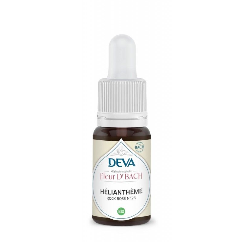 Fleur de Bach Hélianthème n°26 DEVA 15ml DEVA  dans votre magasin bio en ligne Etiketbio.eu