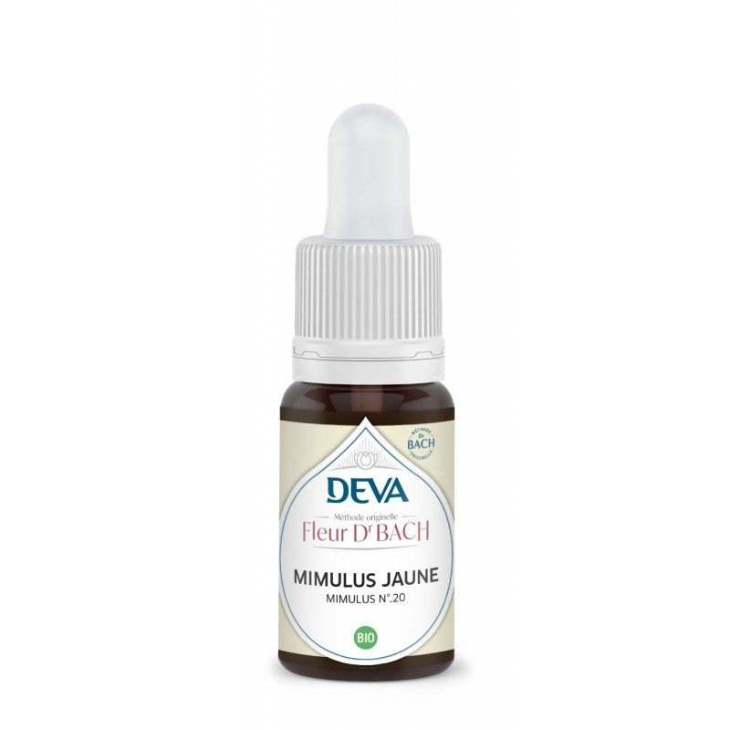 Fleur de Bach Mimulus jaune n°20 DEVA 15ml DEVA  dans votre magasin bio en ligne Etiketbio.eu