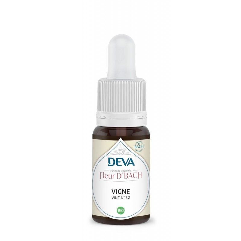Fleur de Bach Vigne n°32 DEVA 15ml DEVA  dans votre magasin bio en ligne Etiketbio.eu