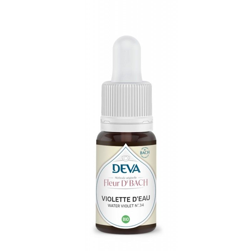 Fleur de Bach Violette d’eau n°34 DEVA 15ml DEVA  dans votre magasin bio en ligne Etiketbio.eu