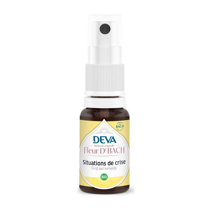 Composé floral Situations de crise spray DEVA 15ml DEVA  dans votre magasin bio en ligne Etiketbio.eu