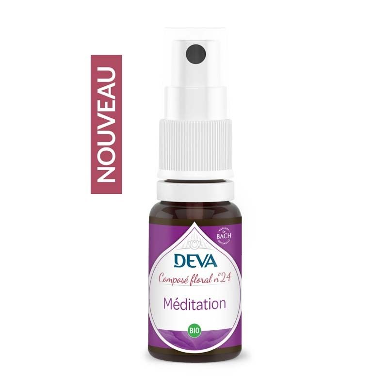 Composé floral Méditation n°24 DEVA 15ml