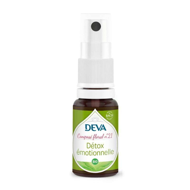 Composé floral Détox émotionnelle DEVA 15ml DEVA  dans votre magasin bio en ligne Etiketbio.eu