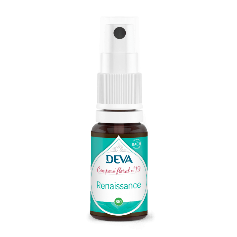 Composé floral Renaissance n°19 DEVA 15ml DEVA  dans votre magasin bio en ligne Etiketbio.eu