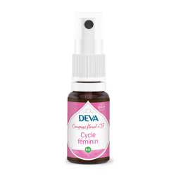 Composé floral Cycle féminin n°17 DEVA 15ml DEVA  dans votre magasin bio en ligne Etiketbio.eu