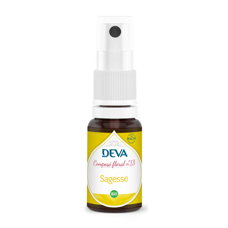 Composé floral Sagesse n°13 DEVA 15ml DEVA  dans votre magasin bio en ligne Etiketbio.eu