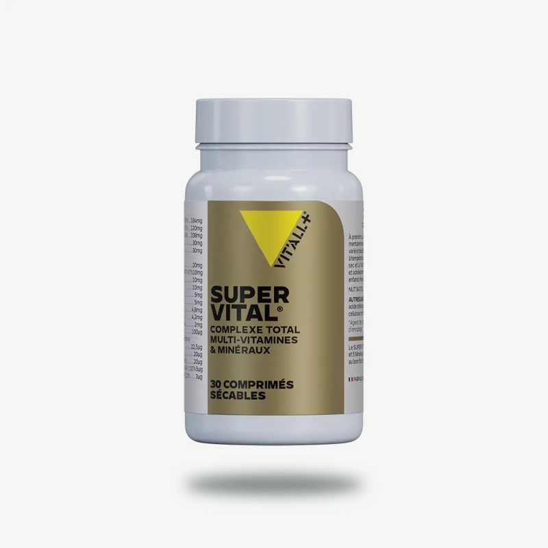 Super Vital Vit’all+ 30 comprimés Vit'all +  dans votre magasin bio en ligne Etiketbio.eu