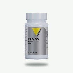 Vitamine K2 D3 Vit’all+ 60 gélules Vit'all +  dans votre magasin bio en ligne Etiketbio.eu