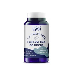 Huile foie de morue Lysi 120 gélules Lysi oméga  dans votre magasin bio en ligne Etiketbio.eu