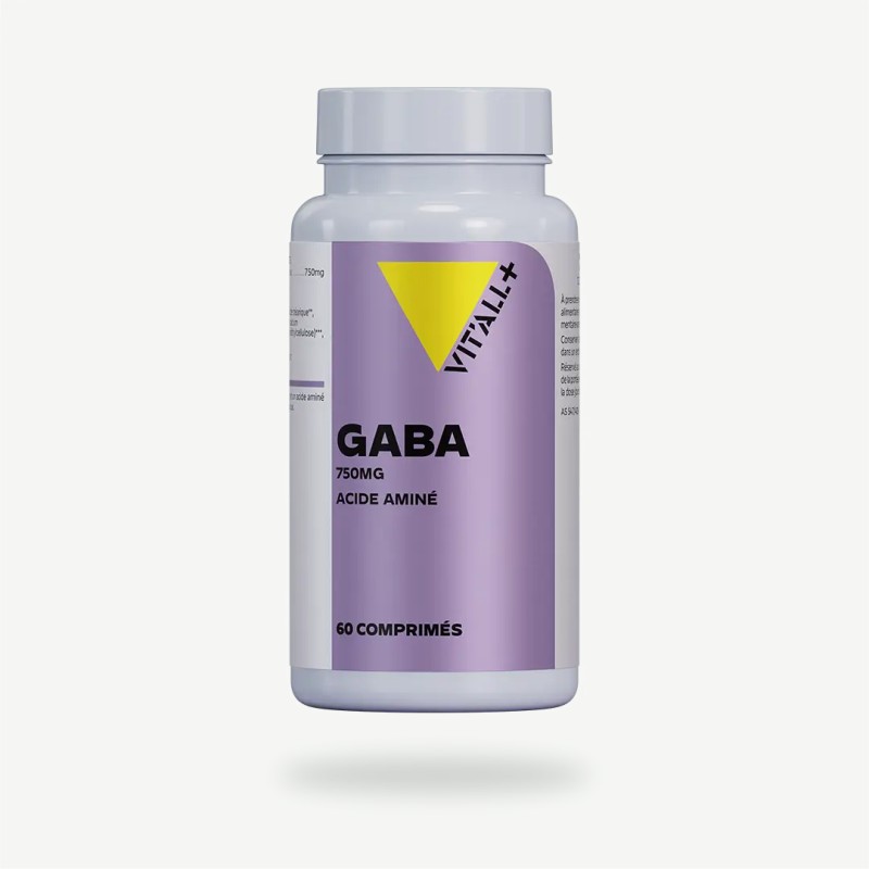 GABA 750mg Vit’all+ 60 comp Vit'all +  dans votre magasin bio en ligne Etiketbio.eu