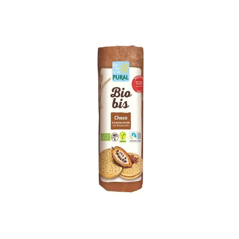 Biobis épeautre choco Pural 300g Puraliment  dans votre magasin bio en ligne Etiketbio.eu