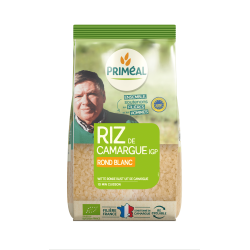 Riz rond blanc Camargue IGP bio Priméal 1kg Priméal  dans votre magasin bio en ligne Etiketbio.eu