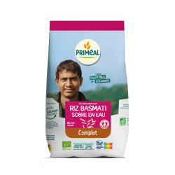 Riz basmati complet bio Priméal 1kg – Inde