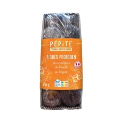 Figues séchées bio Protoben 500g Pépite Pépite  dans votre magasin bio en ligne Etiketbio.eu