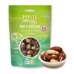 Noix d'Amazonie bio 125g Pépite Pépite  dans votre magasin bio en ligne Etiketbio.eu