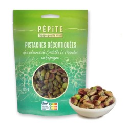 Pistaches décortiquées bio 125g Pépite Pépite  dans votre magasin bio en ligne Etiketbio.eu