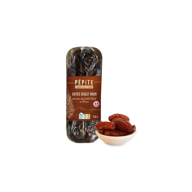 Dattes Deglet Nour bio 250g Pépite Pépite  dans votre magasin bio en ligne Etiketbio.eu