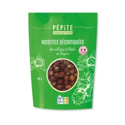 Noisettes décortiquées bio 600g Pépite Pépite  dans votre magasin bio en ligne Etiketbio.eu