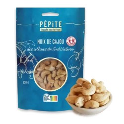 Noix de cajou bio du Vietnam 250g Pépite Pépite  dans votre magasin bio en ligne Etiketbio.eu