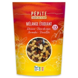 Mélange étudiant bio 650g Pépite Pépite  dans votre magasin bio en ligne Etiketbio.eu