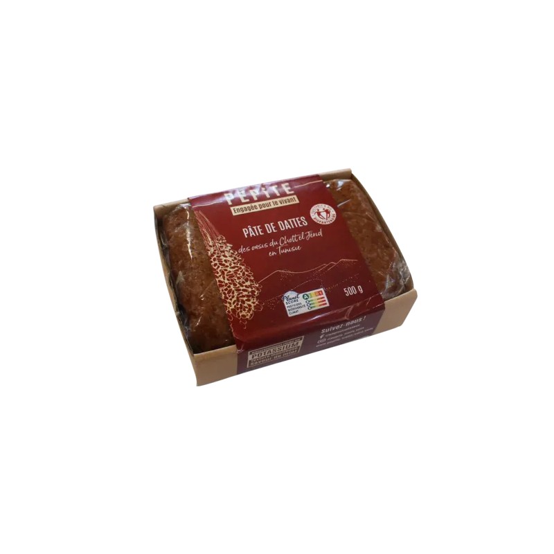 Pâte de dattes bio de Tunisie 500g Pépite Pépite  dans votre magasin bio en ligne Etiketbio.eu