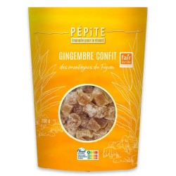 Gingembre confit bio 700g Pépite Pépite  dans votre magasin bio en ligne Etiketbio.eu