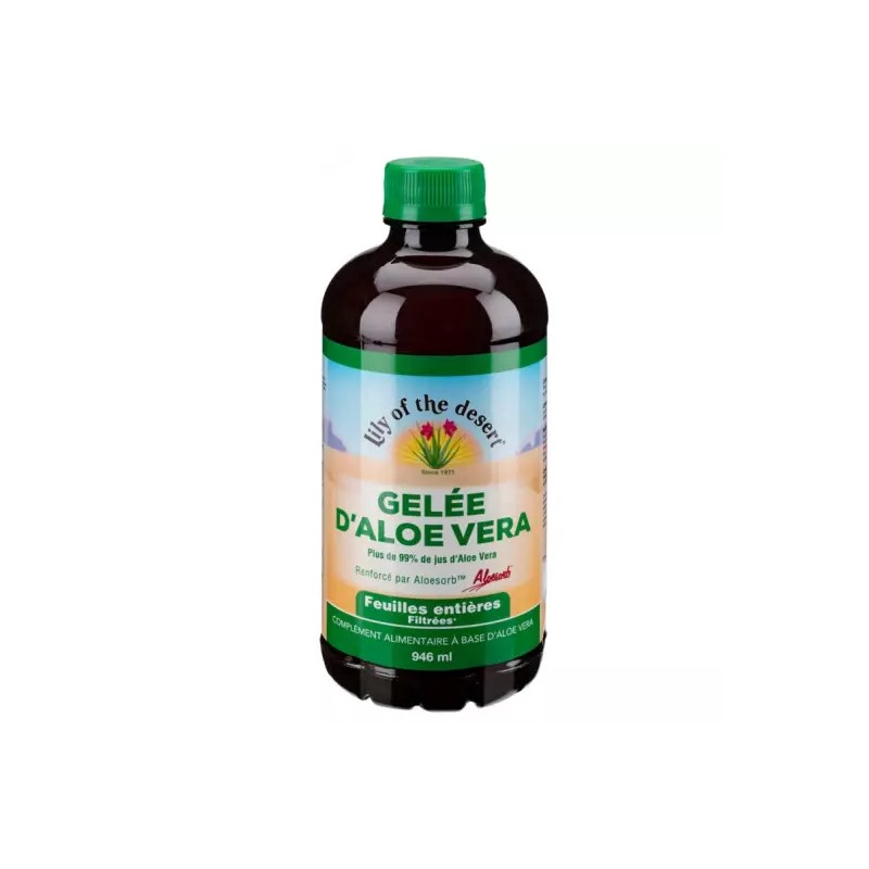 Gel aloe vera à boire 946 ml Lily of the Desert