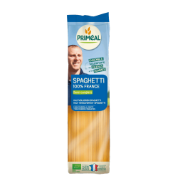 Spaghettis demi-complets bio 500g Priméal France Priméal  dans votre magasin bio en ligne Etiketbio.eu