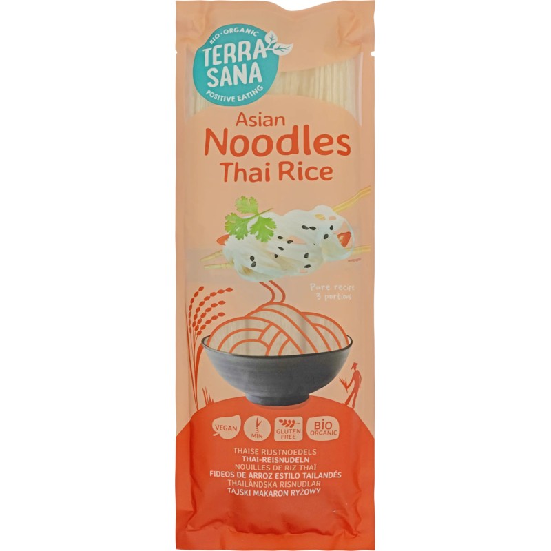 Nouilles de riz thaï bio 250g TerraSana TerraSana  dans votre magasin bio en ligne Etiketbio.eu