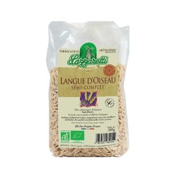 Pâtes langue d’oiseau bio 500g Lazzaretti Lazaretti  dans votre magasin bio en ligne Etiketbio.eu