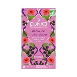 Infusion Détox Fruits Rouges bio Pukka Pukka  dans votre magasin bio en ligne Etiketbio.eu