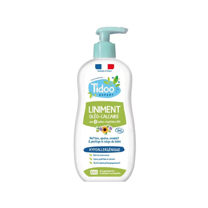 Liniment oléo-calcaire 3 huiles bio Tidoo Tidoo  dans votre magasin bio en ligne Etiketbio.eu