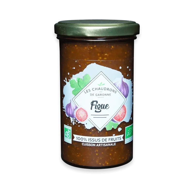 Figue 100% issus de fruits 275g Chaudrons de Garonne Les Chaudrons de Garonne  dans votre magasin bio en ligne Etiketbio.eu
