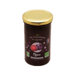 Confiture de figues bio 300g Chaudrons de Garonne Les Chaudrons de Garonne  dans votre magasin bio en ligne Etiketbio.eu