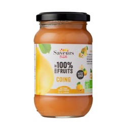 Préparation 100% fruits coing 310g Saveurs&Fruits Saveurs & Fruits  dans votre magasin bio en ligne Etiketbio.eu