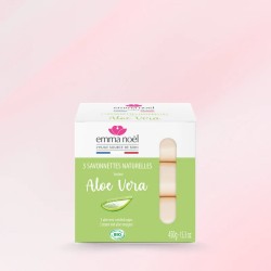 Savonnette aloe vera bio 3x150g