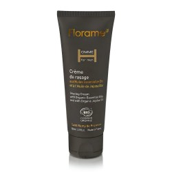 Crème de rasage homme bio Florame 100ml Florame  dans votre magasin bio en ligne Etiketbio.eu