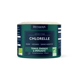 Chlorelle bio 180 comprimés Diétaroma Dietaroma  dans votre magasin bio en ligne Etiketbio.eu
