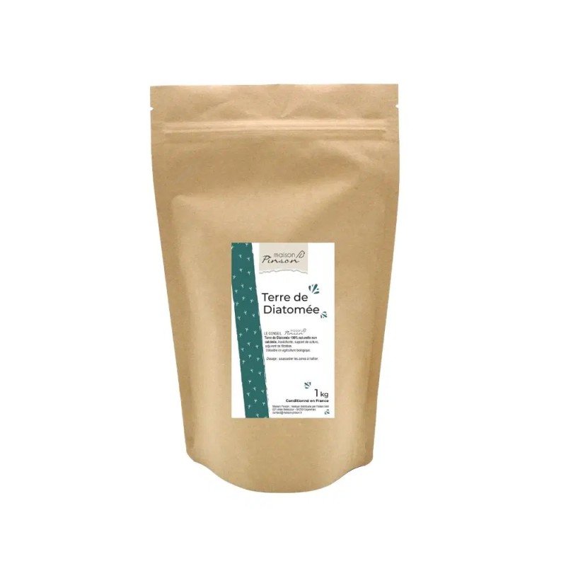 Terre de diatomée 1kg Maison Pinson Maison Pinson  dans votre magasin bio en ligne Etiketbio.eu