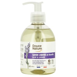 Savon Marseille Liquide 300ml Lavandin Douce Nature Douce Nature  dans votre magasin bio en ligne Etiketbio.eu