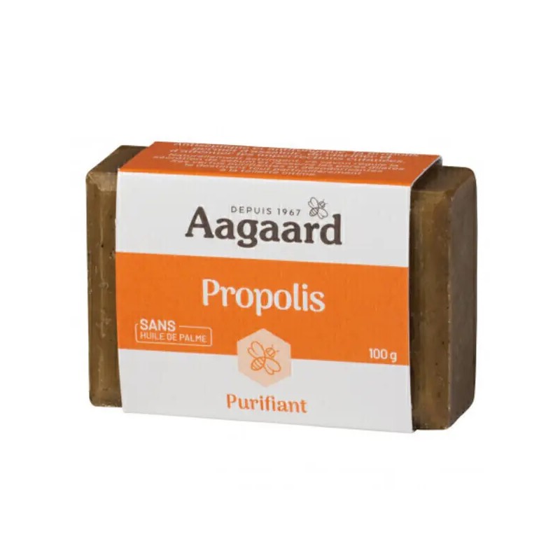 Savon de la Ruche Propolis 100g Aagaard Aagaard  dans votre magasin bio en ligne Etiketbio.eu
