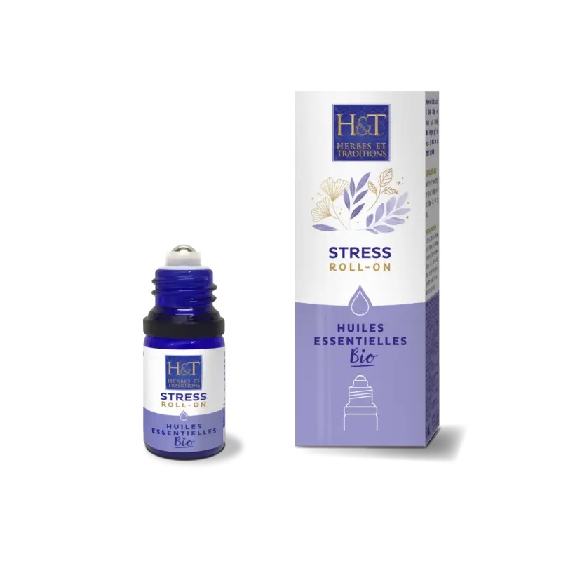 Roll-on Stress Bio 5ml Herbes et Traditions Herbes et Traditions  dans votre magasin bio en ligne Etiketbio.eu