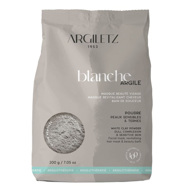 Argile blanche ultra ventilée 200g Argiletz Argiletz  dans votre magasin bio en ligne Etiketbio.eu