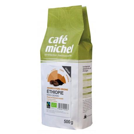 CAFE ETHIOPIE SIDAMO MOULU 500G | CAFE MICHEL | Acheter sur EtiketB...